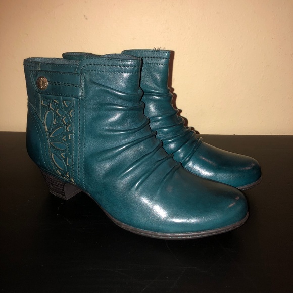 Rockport Shoes - Rockport Cobb Hill Teal Ankle Boots, NIB, 8 1/2 N